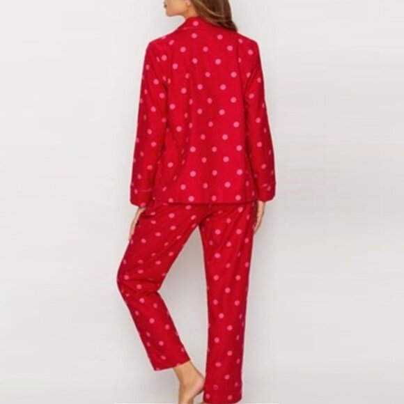 Kate Spade Polka Dot Long PJ Set NWT - Picture 2 of 9